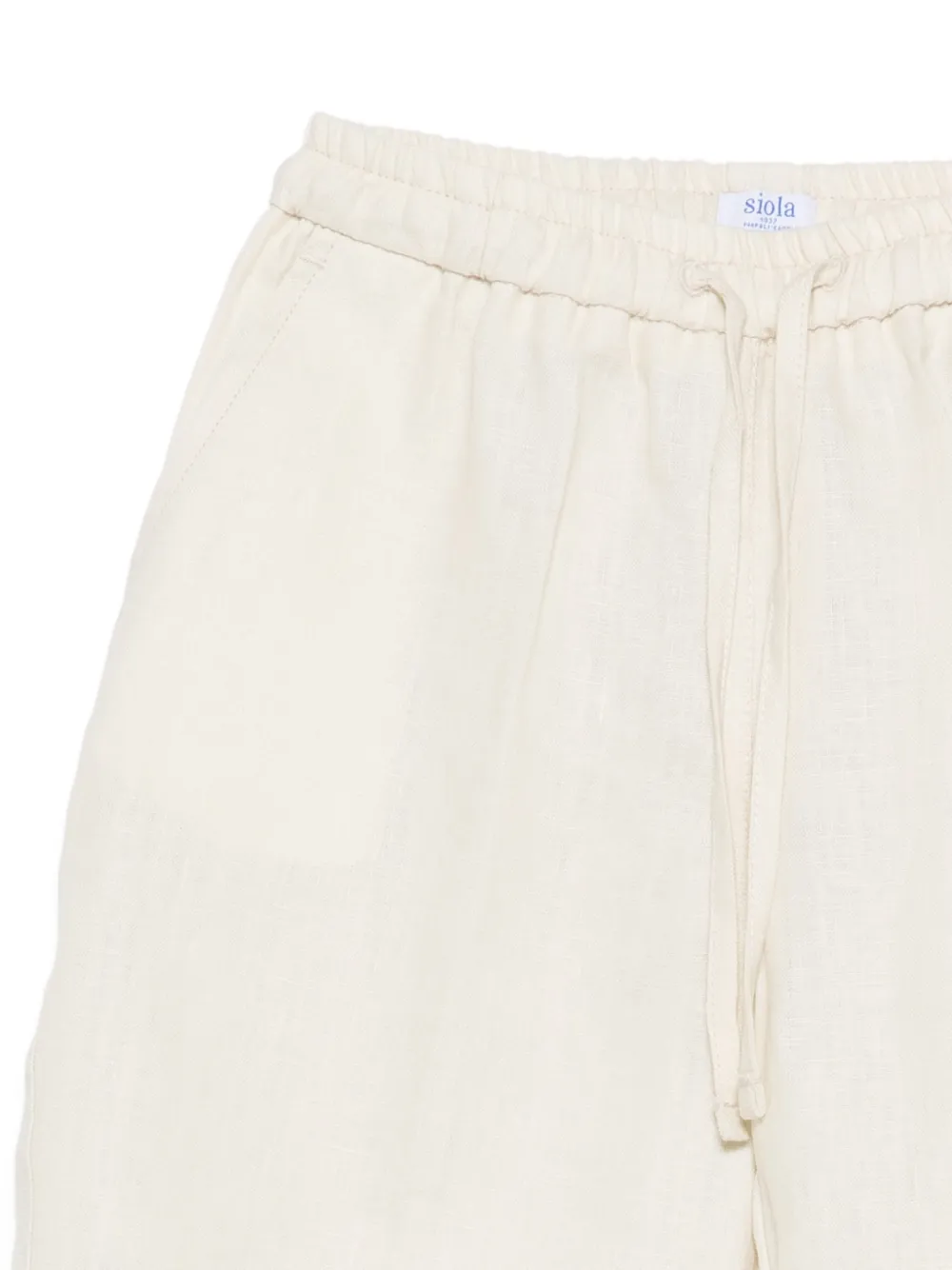Siola Mason broek met trekkoord Beige