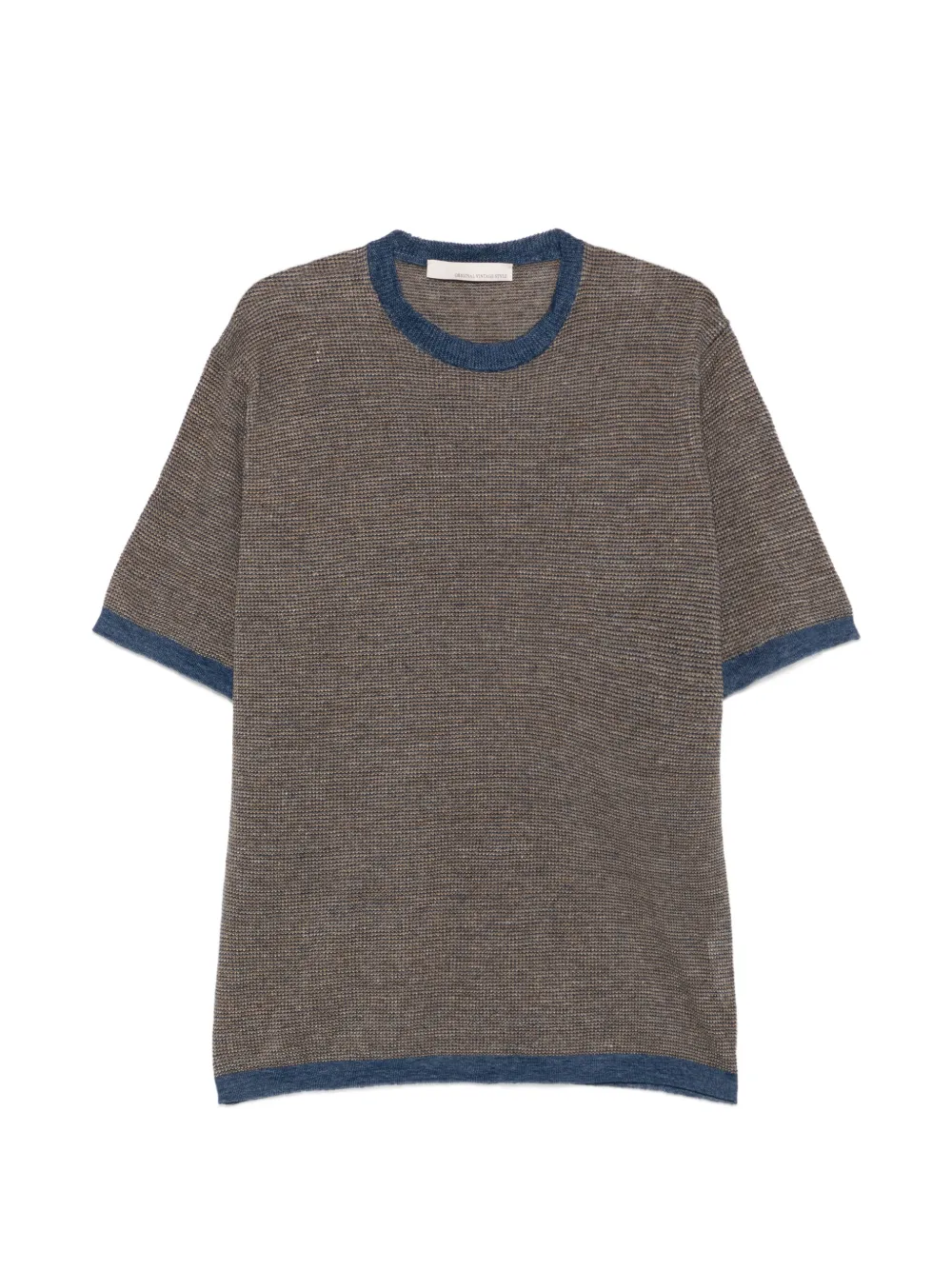 original vintage style short-sleeves T-shirt - Marrone