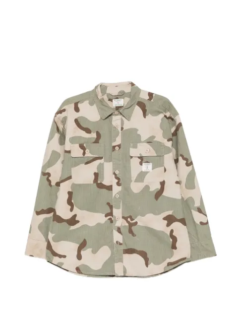 Roy Rogers camouflage-print ripstop shirt
