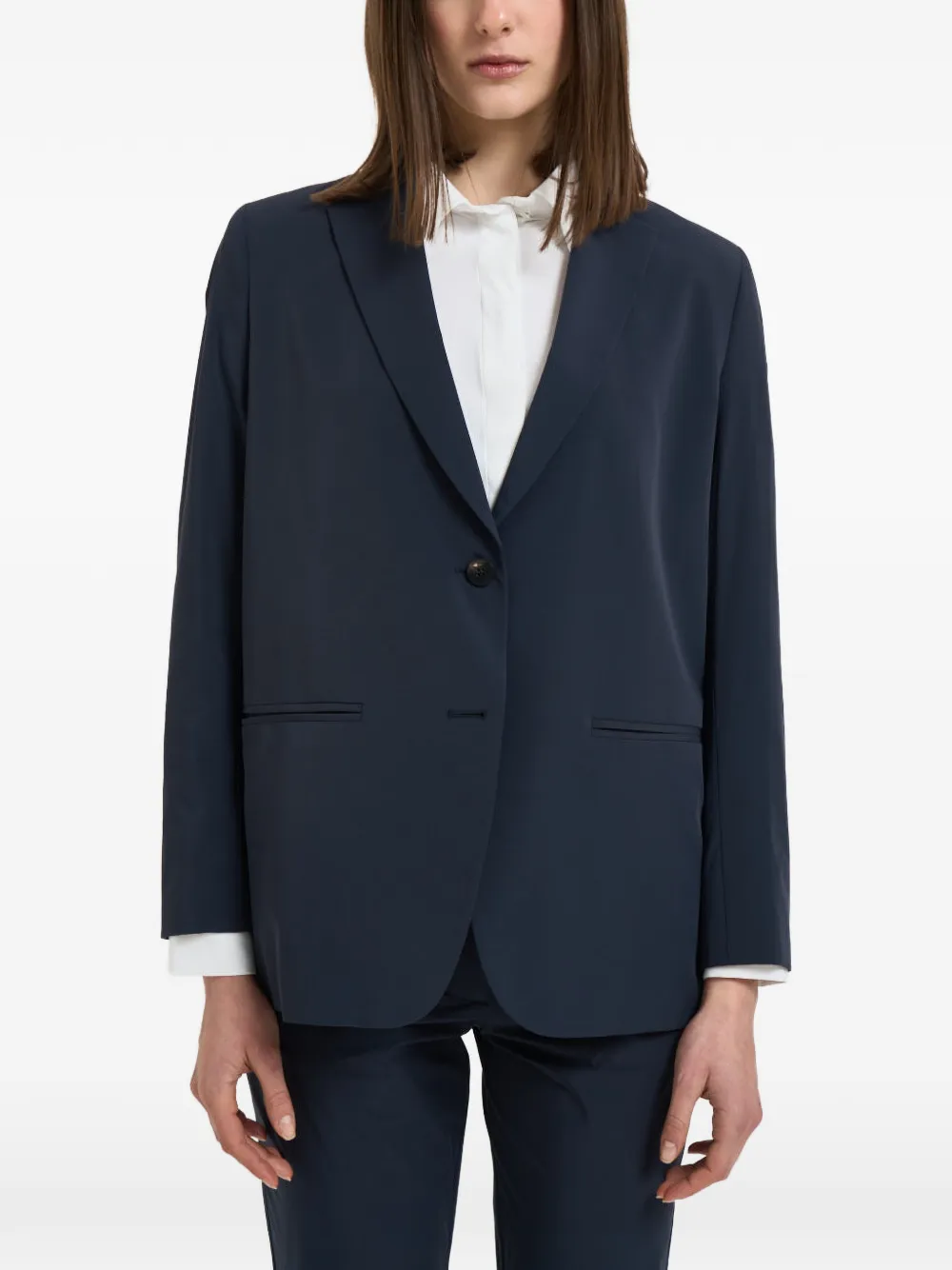 RRD notch-lapel blazer - Blau