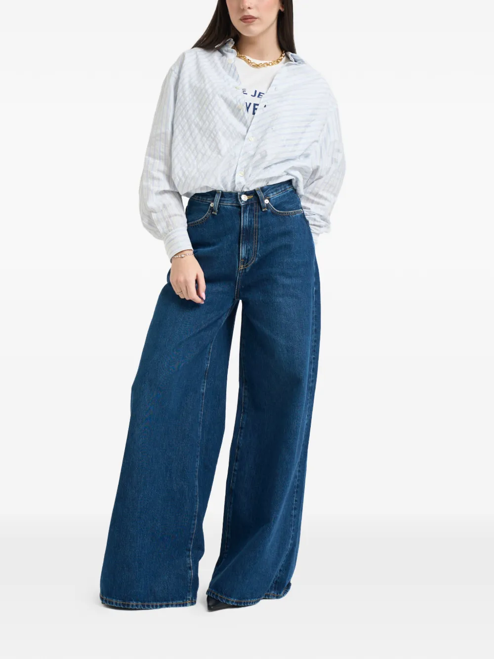  Roy Rogers Camisa A Rayas - Azul 