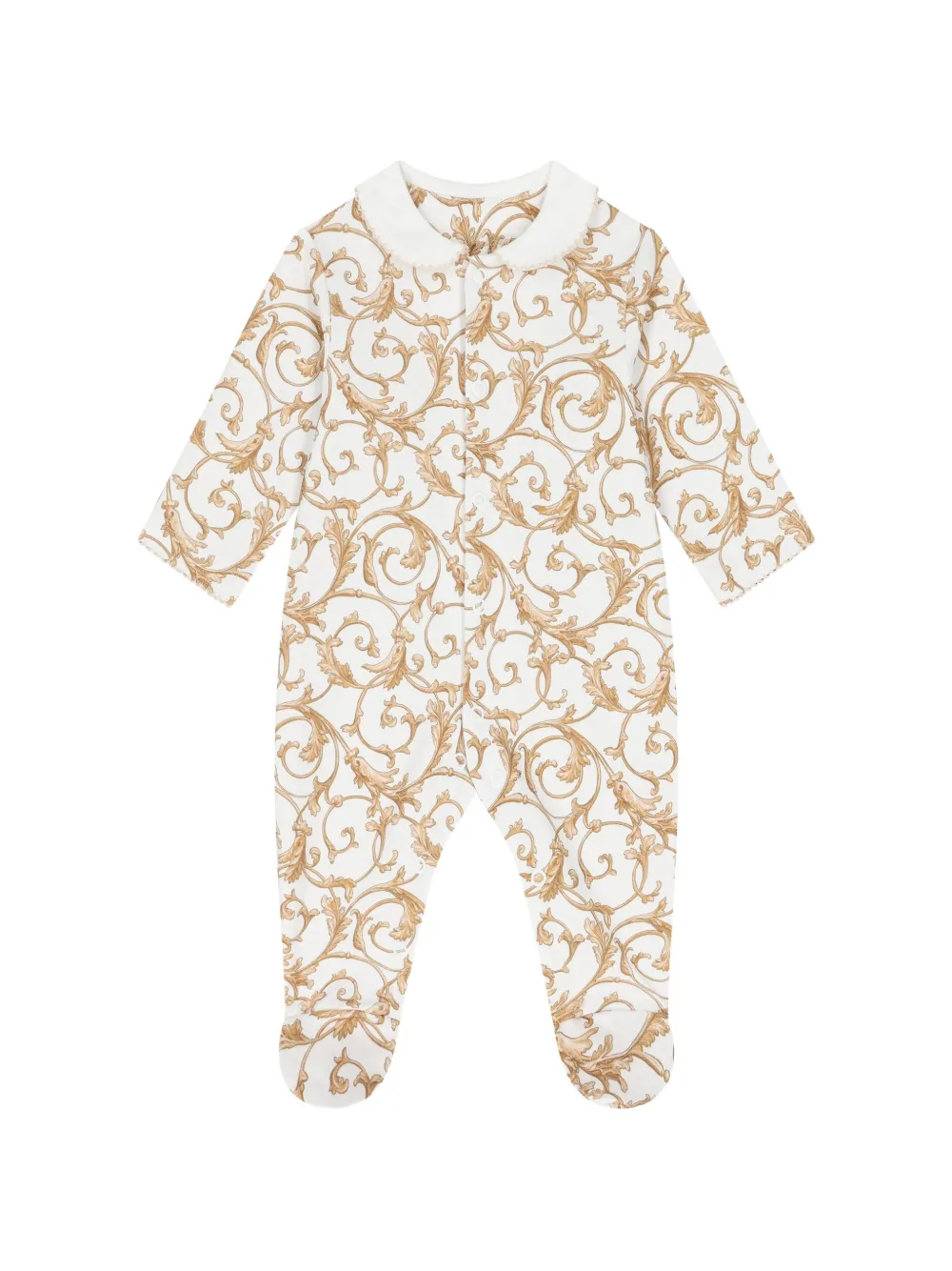 My Little Pie baroque-print Peter-Pan-collar Pyjamas | White | FARFETCH