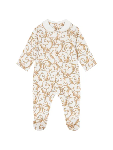 My Little Pie baroque-print Peter-Pan-collar pyjamas