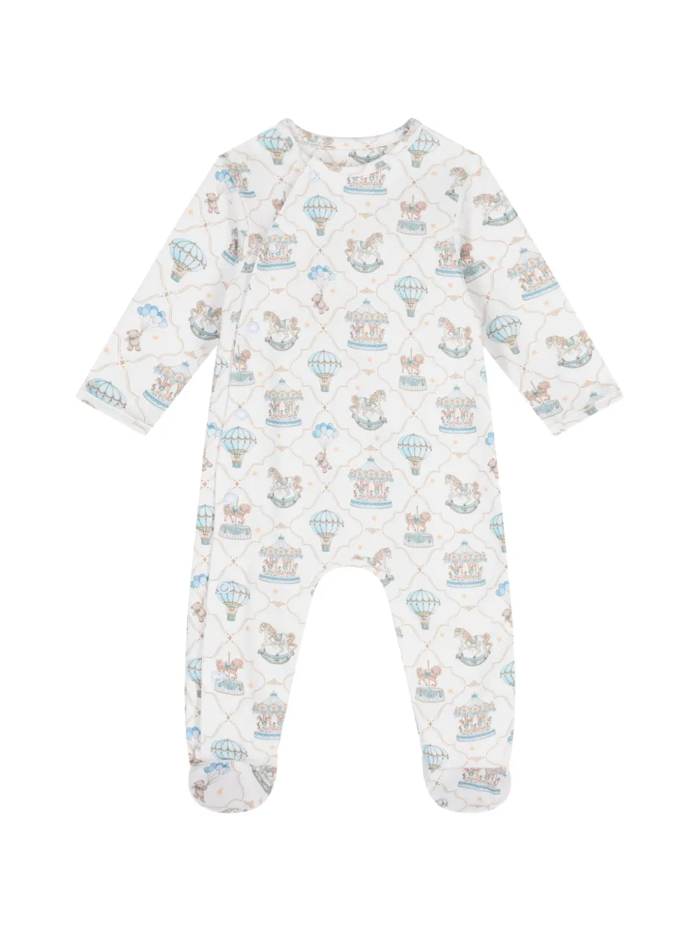 My Little Pie Carousel & Hot Air Balloon babygrow - Weiß