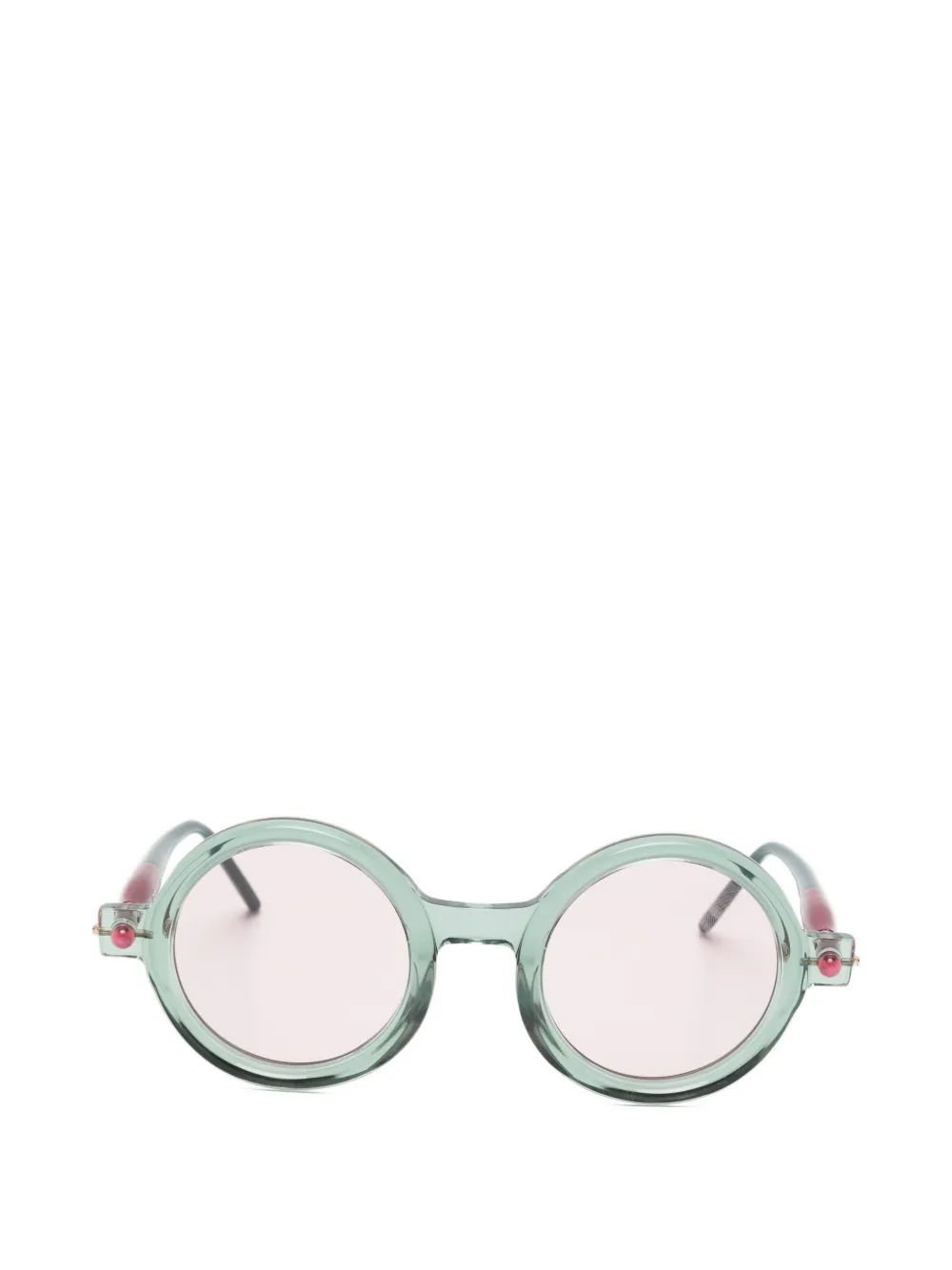 Kuboraum Occhiali da sole tondi Maske P1 - Verde