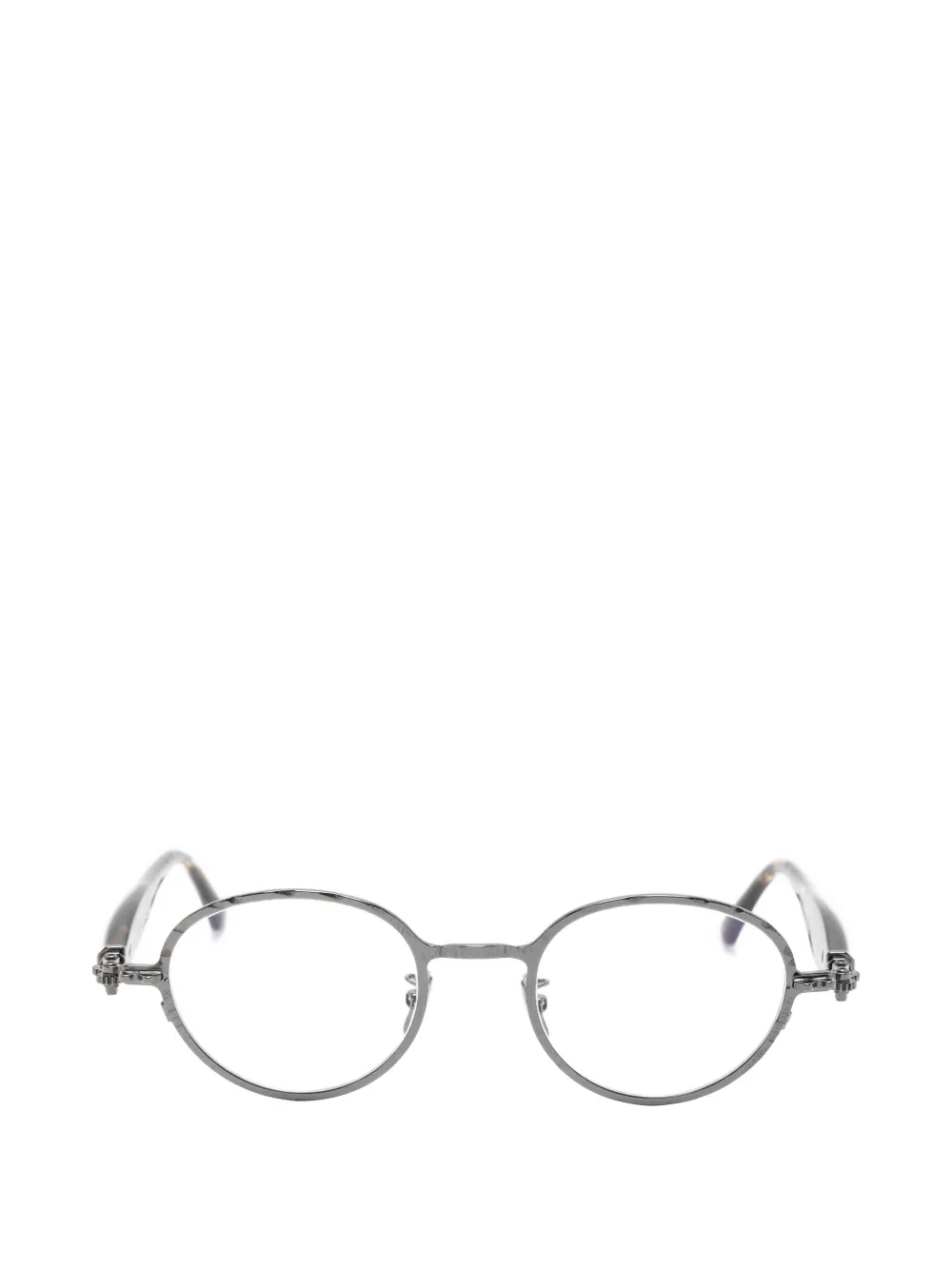 Kuboraum Occhiali Maske J74 tondi - Marrone