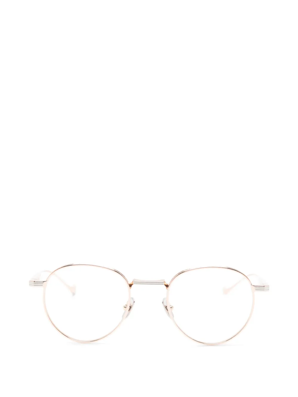 Cutler & Gross Lennox Brille mit rundem Gestell - Gold