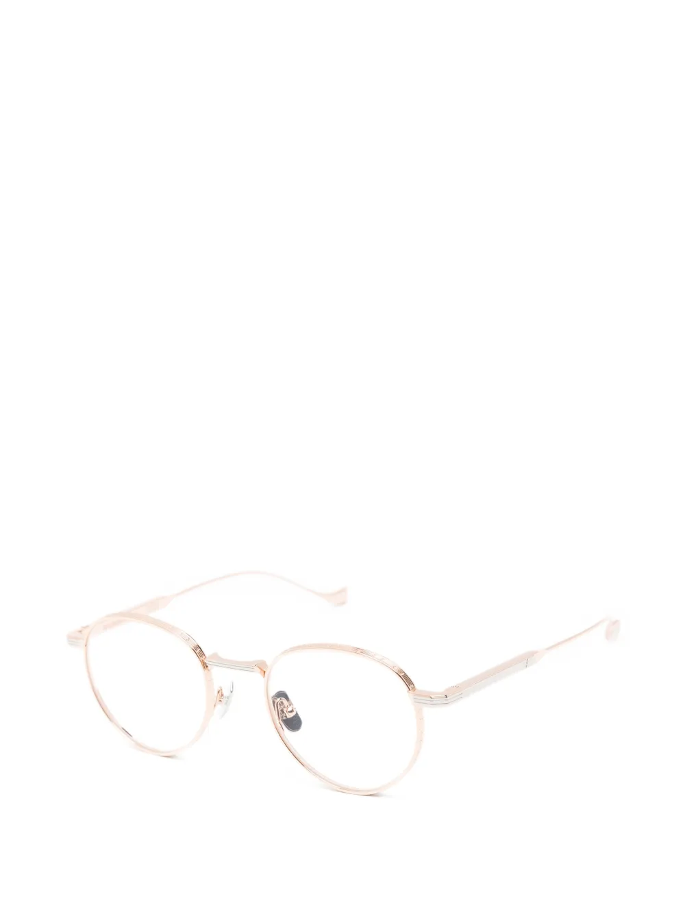 Cutler & Gross Lennox bril met rond montuur Goud