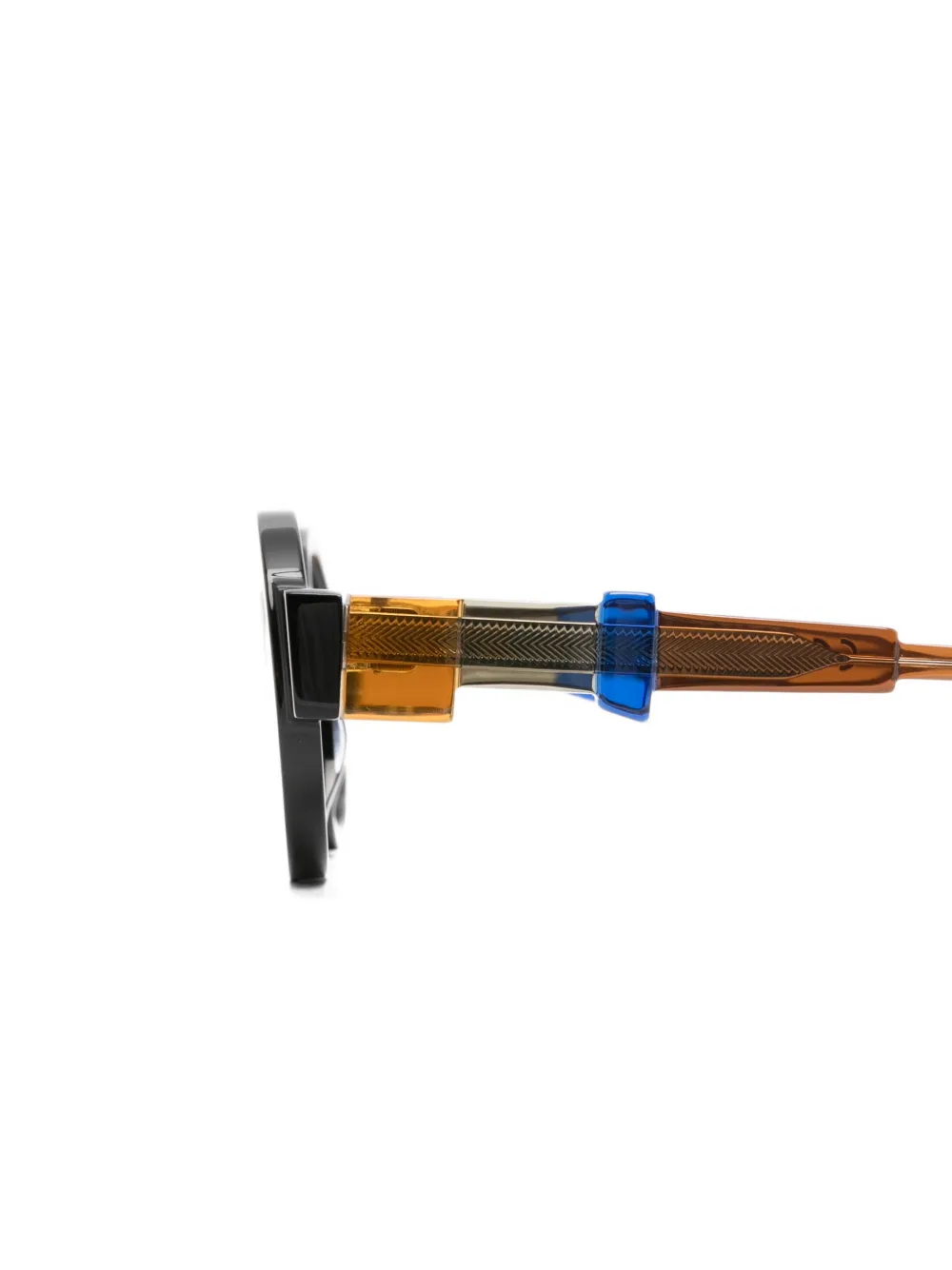 Kuboraum Maske I02 bril met rond montuur Zwart