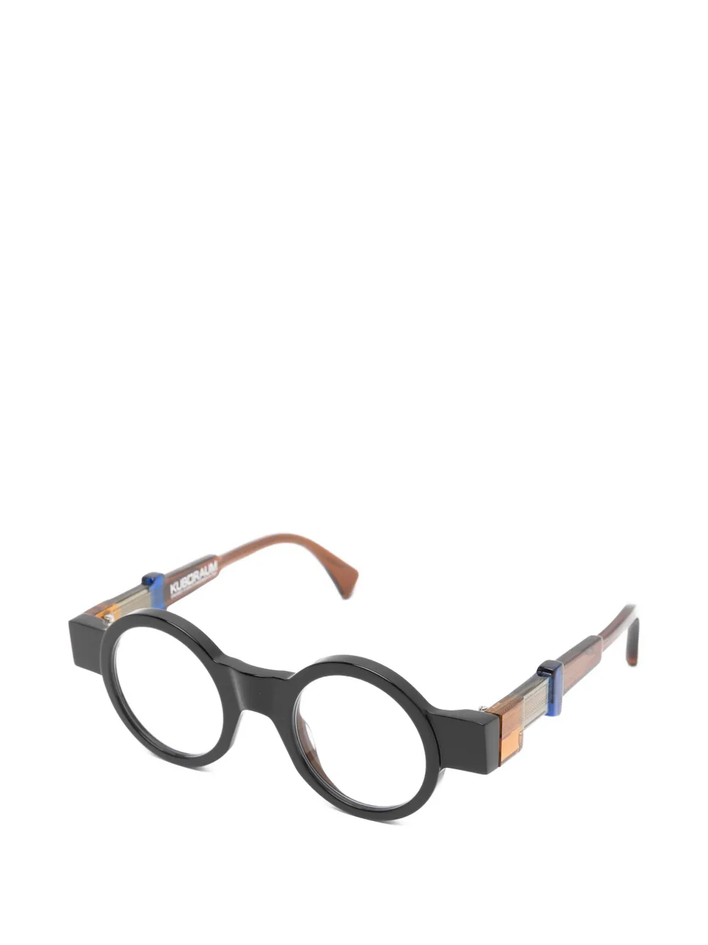 Kuboraum Maske I02 bril met rond montuur Zwart