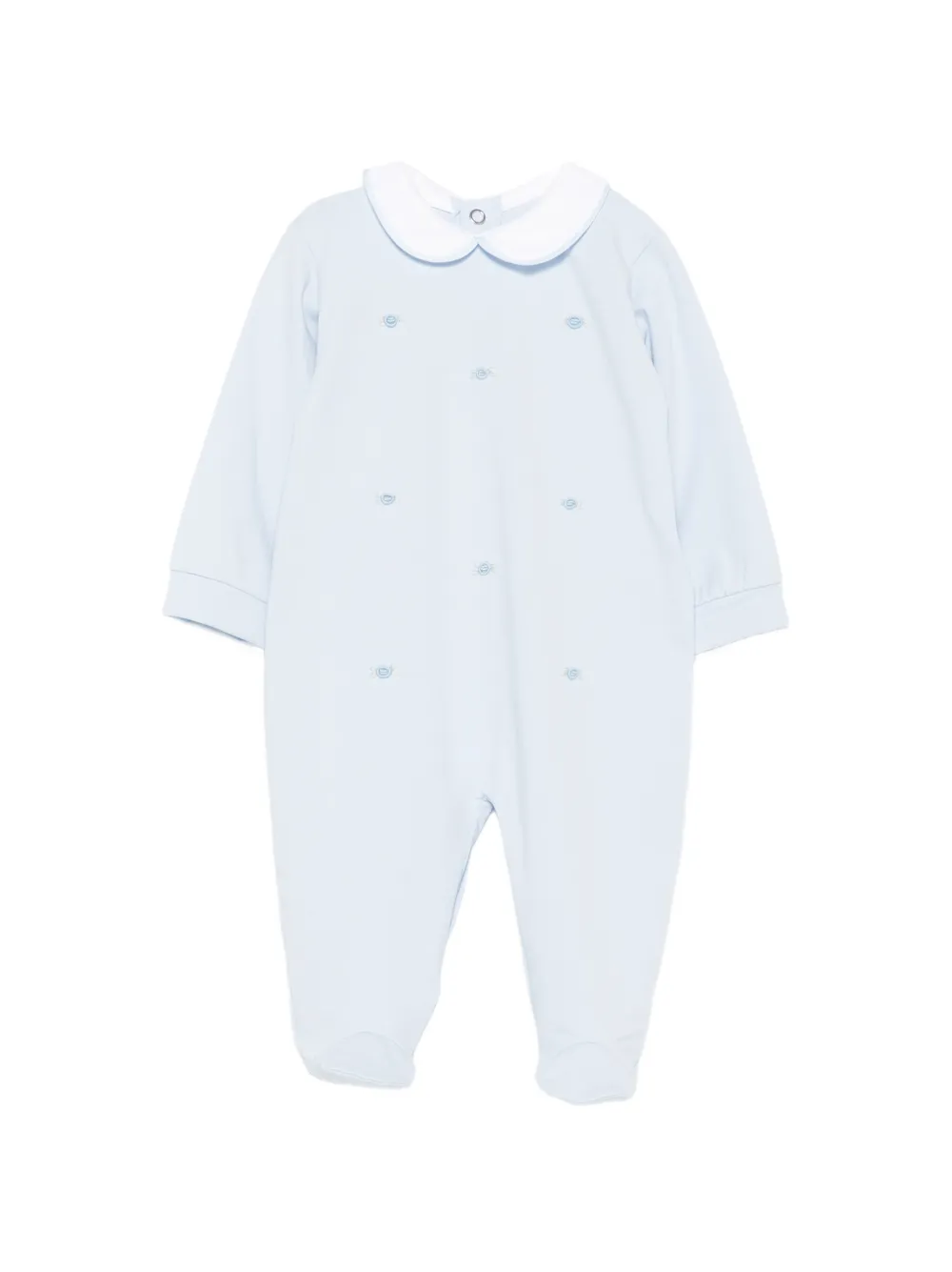 Siola peter pan collar rompers - Blu