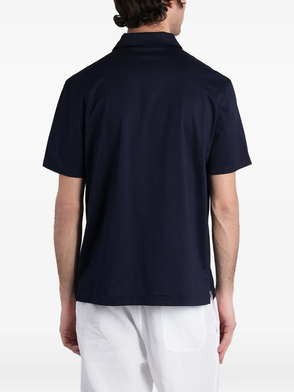 ASPESI Poloshirt met korte mouwen Blauw