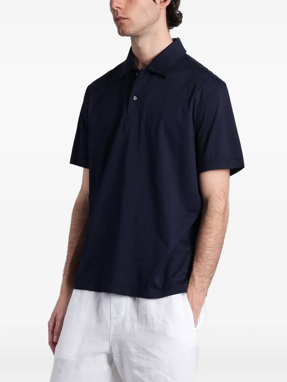 ASPESI Poloshirt met korte mouwen Blauw