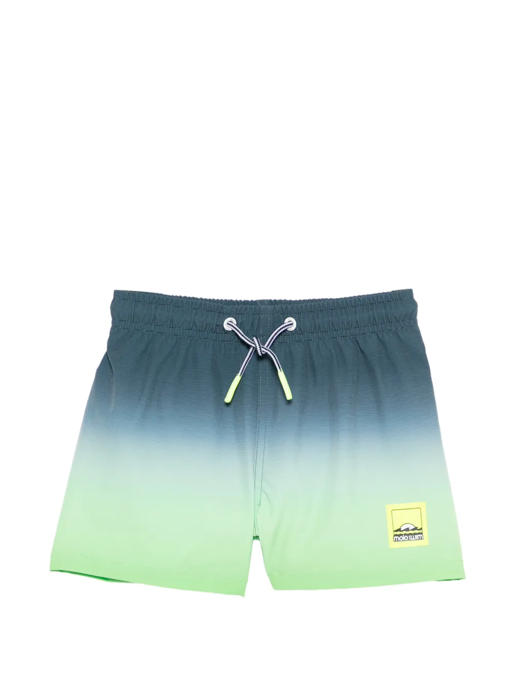 Molo Niko ombre drawstring swim shorts - Blu
