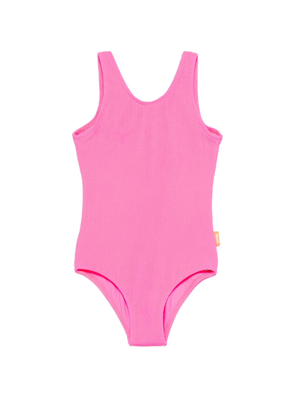 Molo Nika Crepe textured swimsuit - Rosa