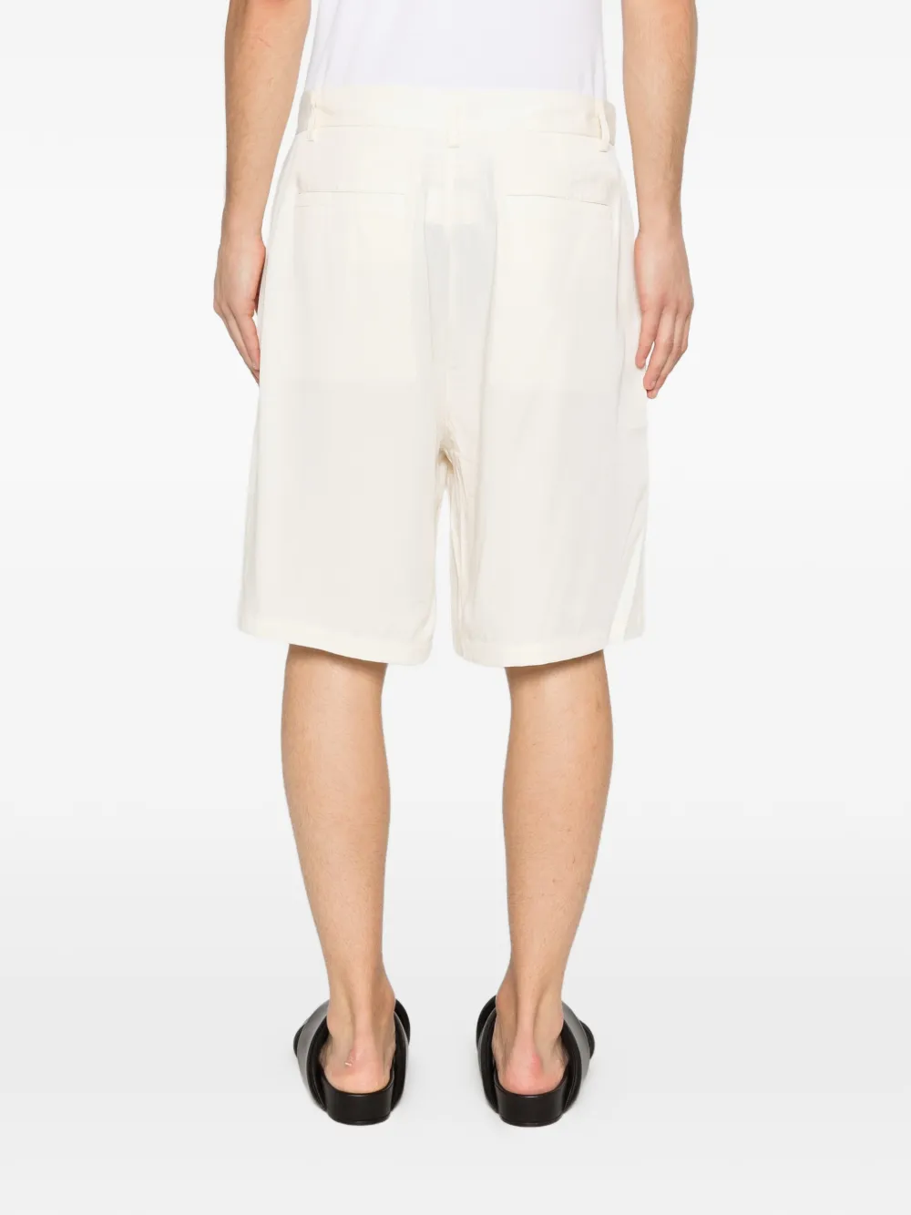 KidSuper Shorts met grafische print Beige