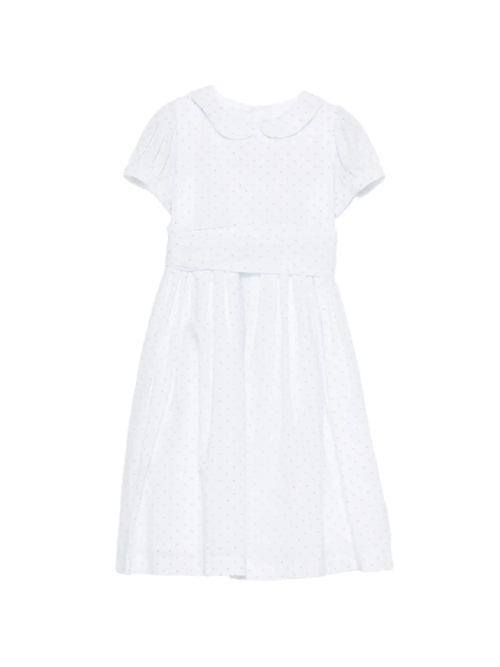 Siola Atu short-sleeves dress - Bianco