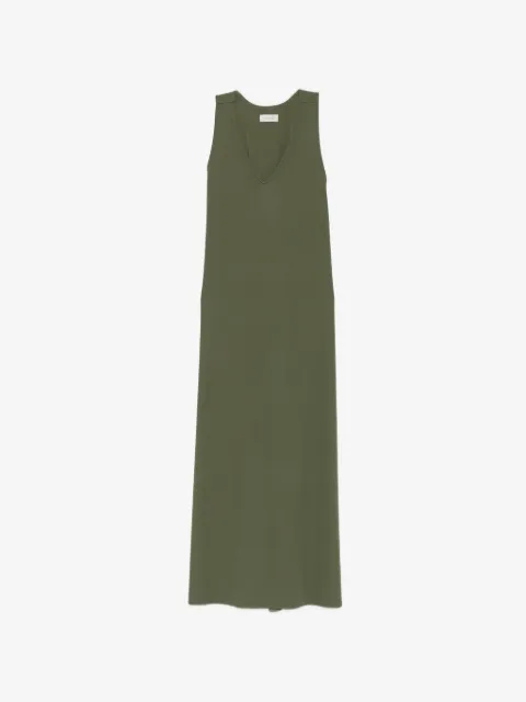 RAME robe longue sans manches à col v