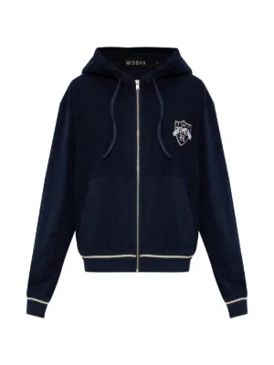 Balenciaga zip-up Hoodie | Blue | FARFETCH