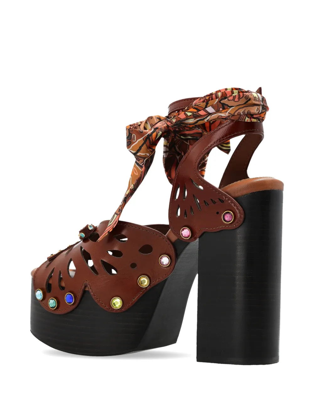 Kurt Geiger London butterfly platform sandals Bruin