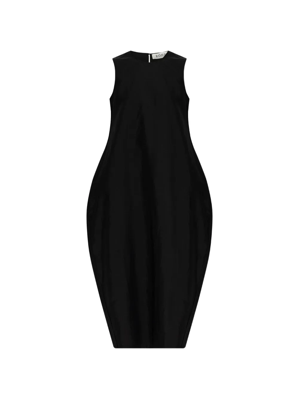 Róhe puffball sleeveless dress - Black