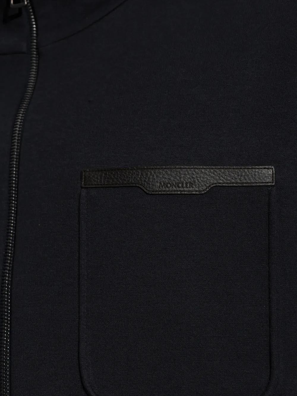 Moncler Sweater met rits Blauw