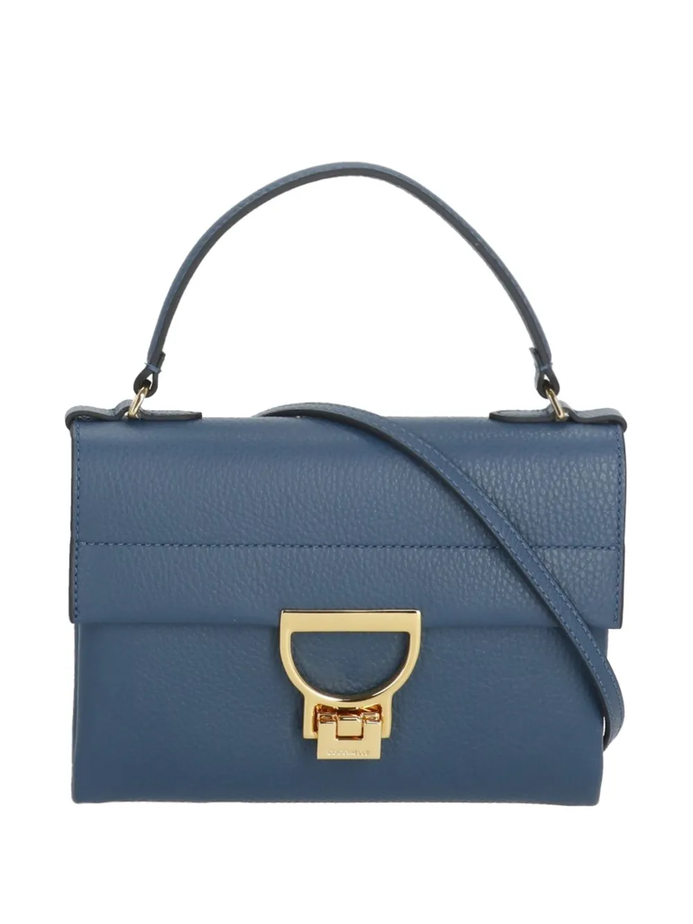 Coccinelle mini Arlettis leather tote bag - Blu