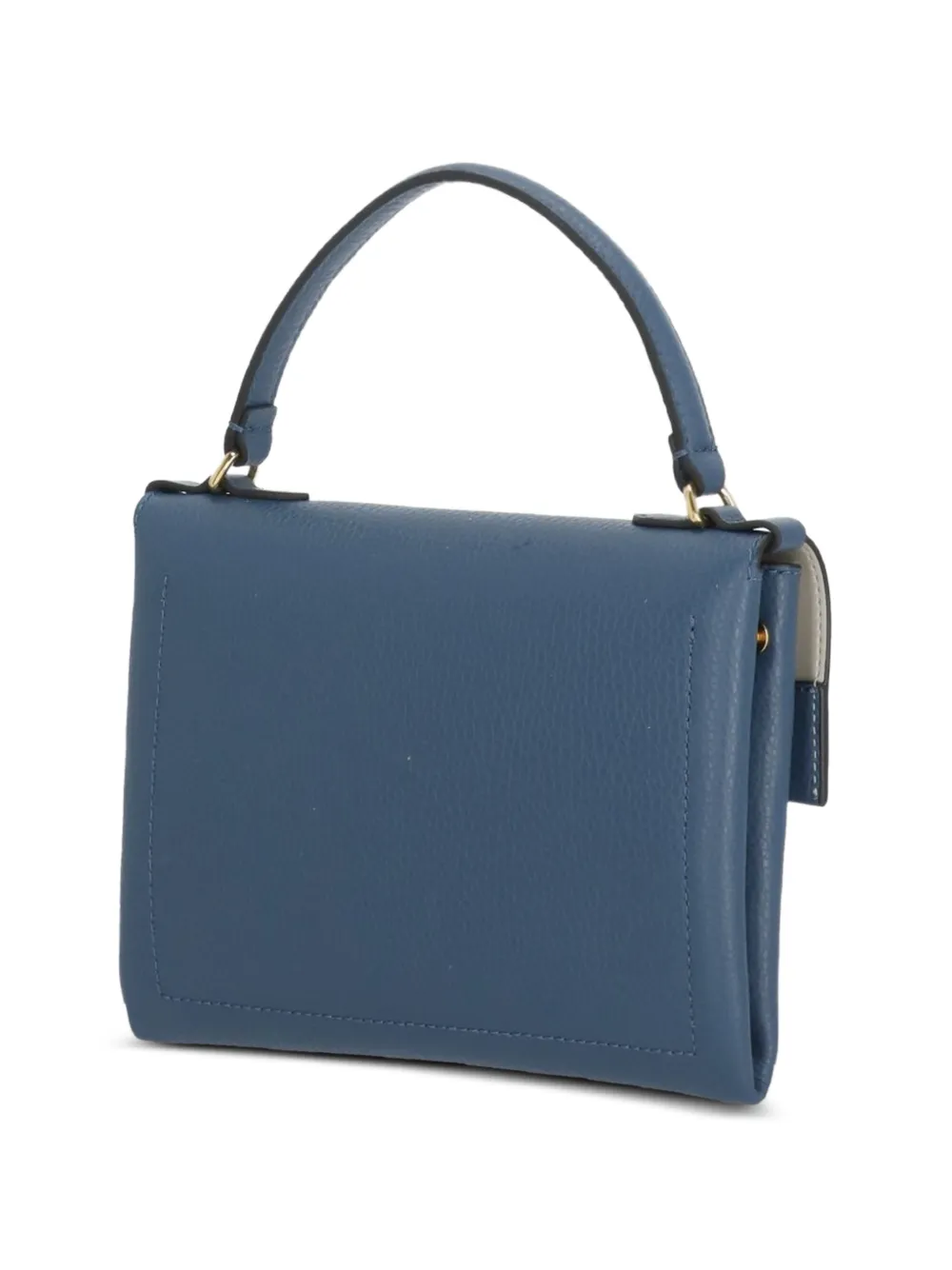 Coccinelle Arlettis leren tas Blauw