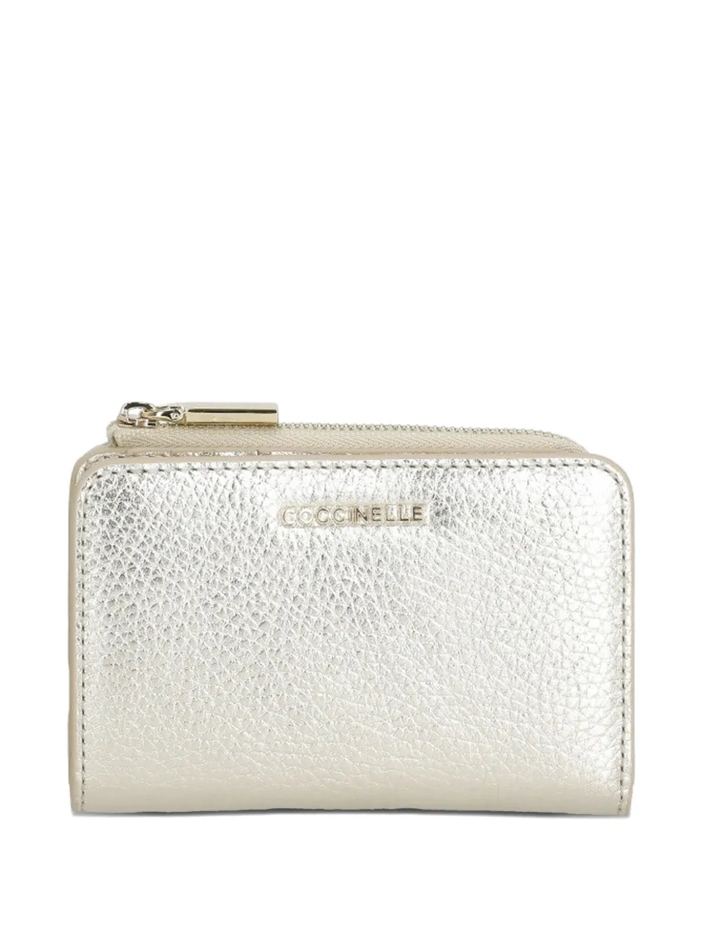 Coccinelle metallic wallet - Oro
