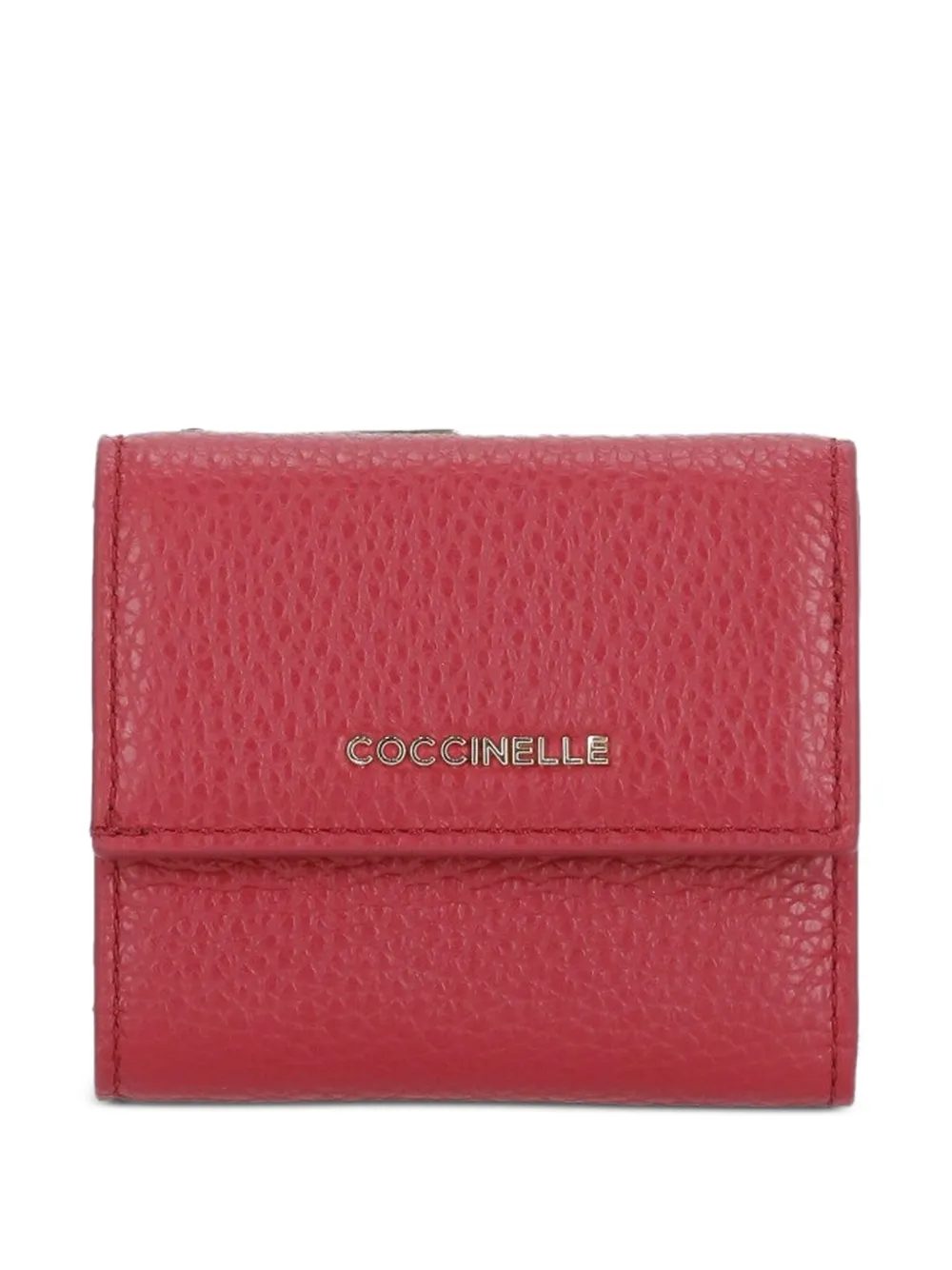 Coccinelle Metallic wallet - Rosso