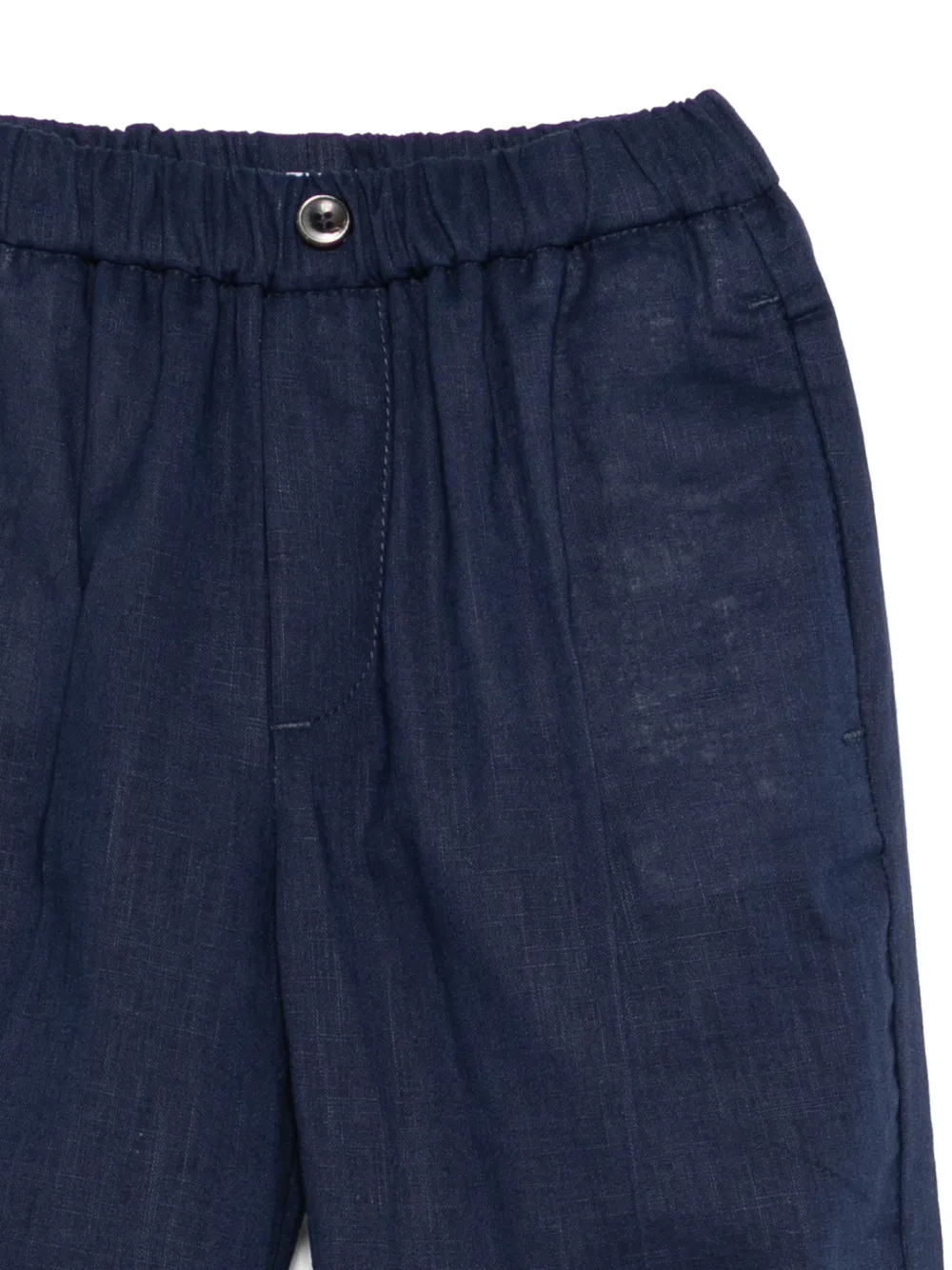 Siola Broek met elastische tailleband Blauw