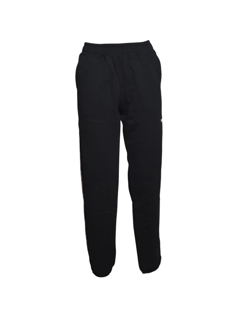 Gcds Kids logo-tape track pants - Black