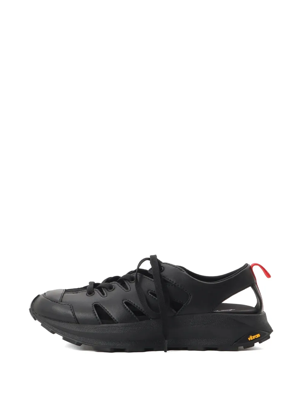 Yohji Yamamoto cut-out sneakers - Nero