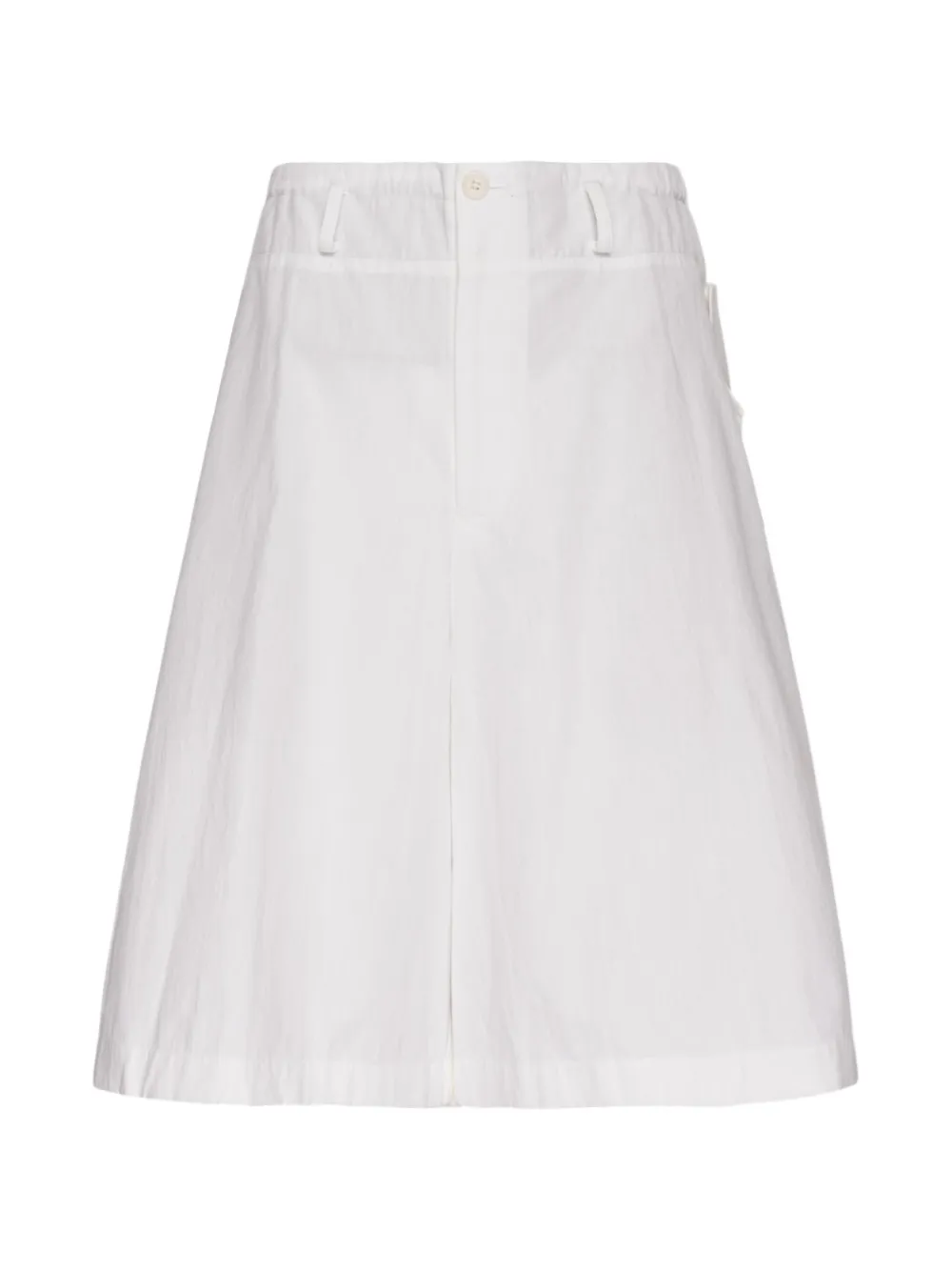 Yohji Yamamoto panelled skorts - Bianco