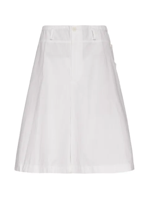 Yohji Yamamoto panelled skorts