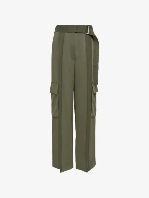 Club21 Stephanie cargo belted trousers