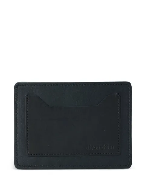 JiyongKim sun-bleached leather card holder