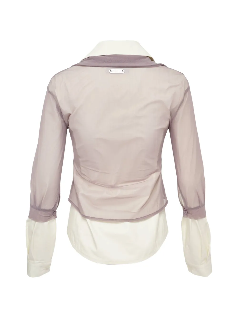  Hache Layered Shirt - Neutrals 