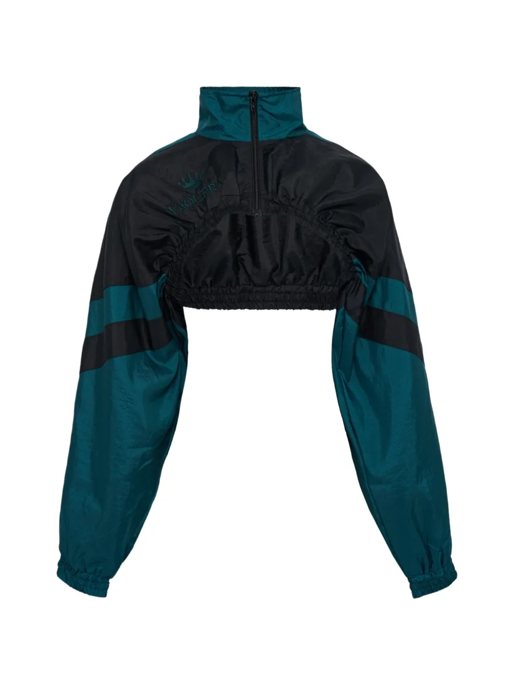 Vaquera cropped windbreaker - Nero