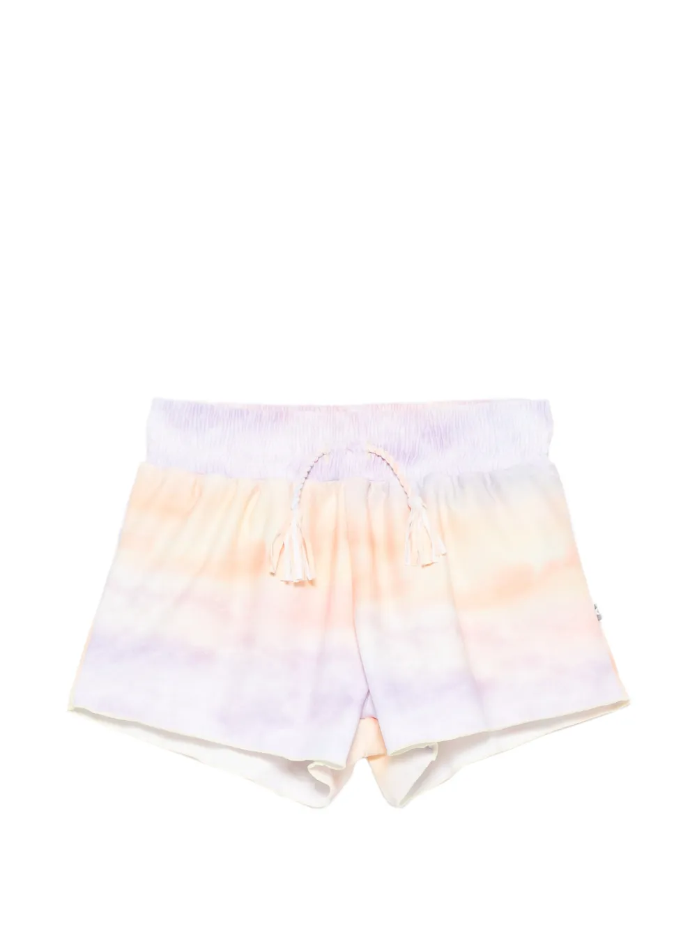Molo Nicci tie-dye tassel bikini shorts - Viola