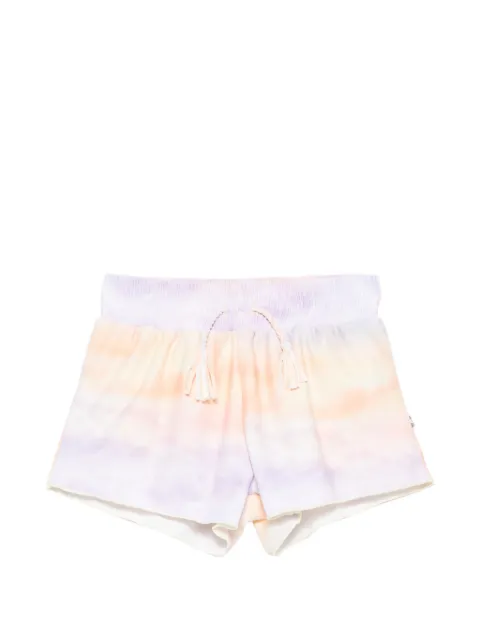 Molo Nicci tie-dye tassel bikini shorts