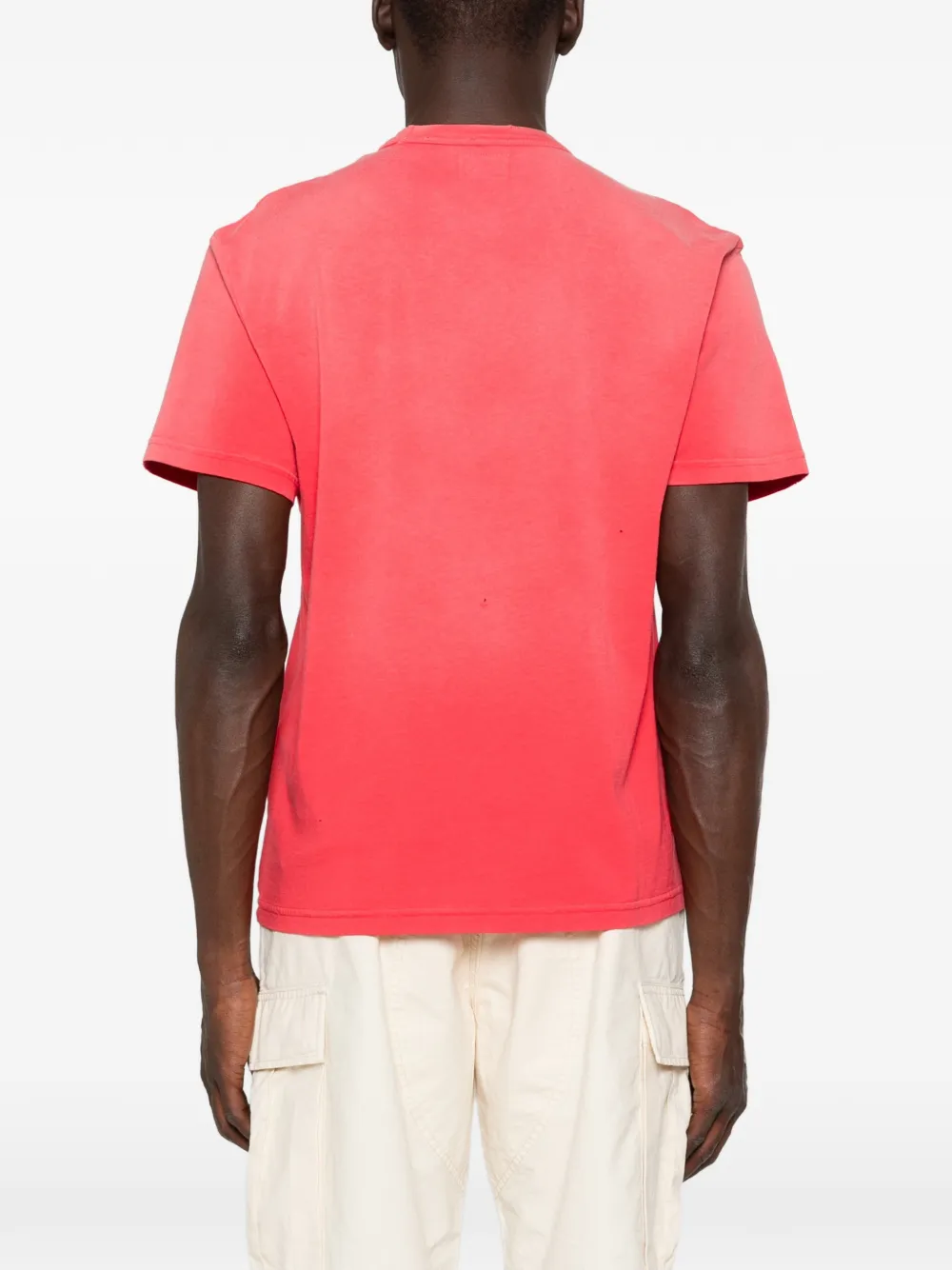 Roy Rogers T-shirt met logoprint Rood