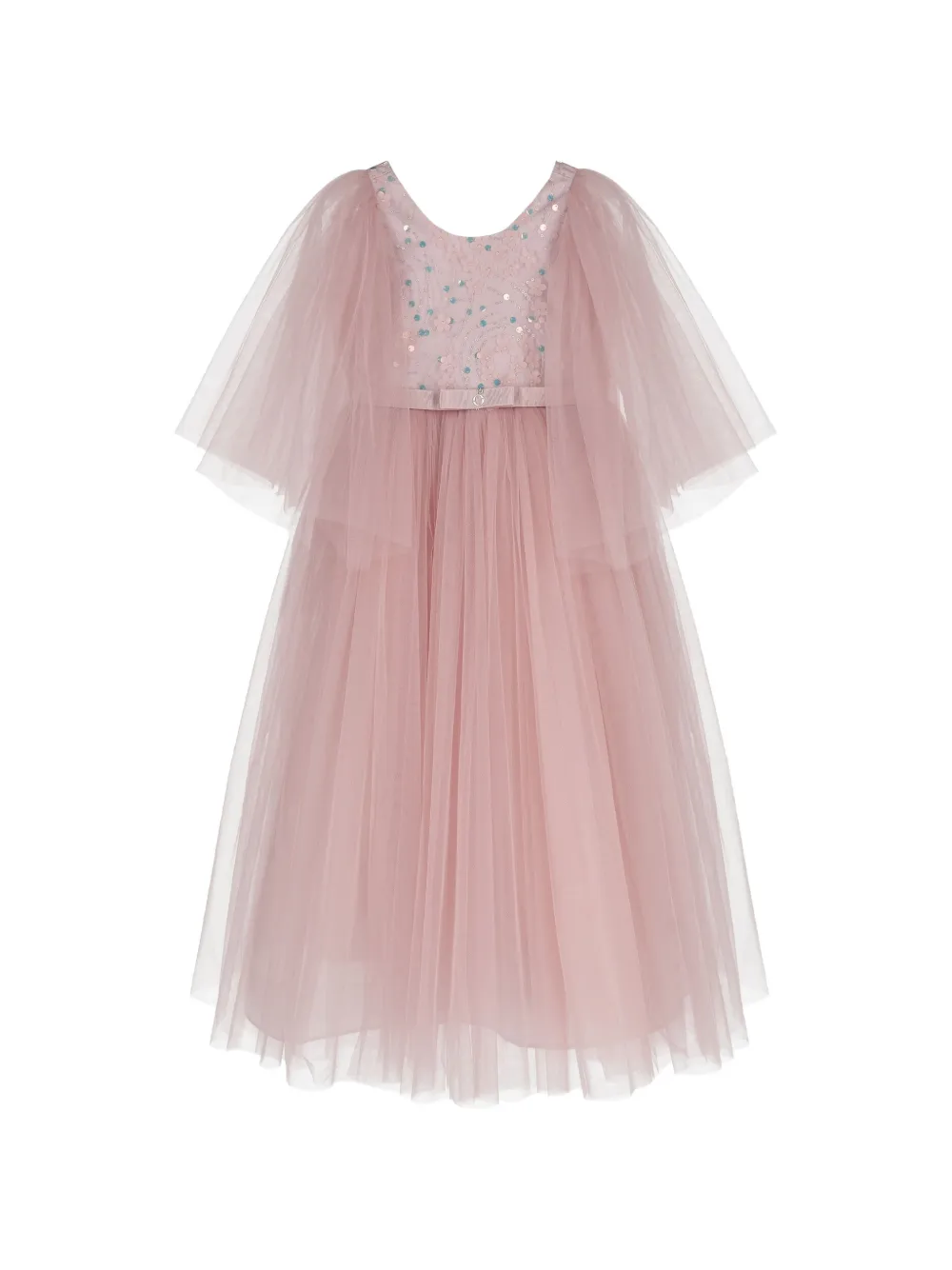 UNONA D'ART round-neck dress - Rosa