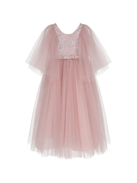 UNONA D'ART round-neck dress