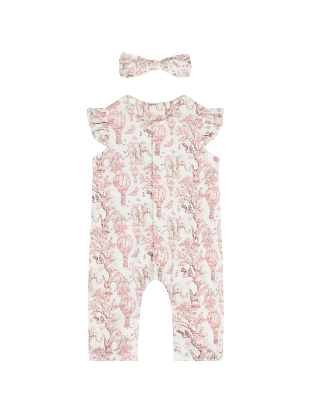 My Little Pie ruffled babygrow set - Weiß