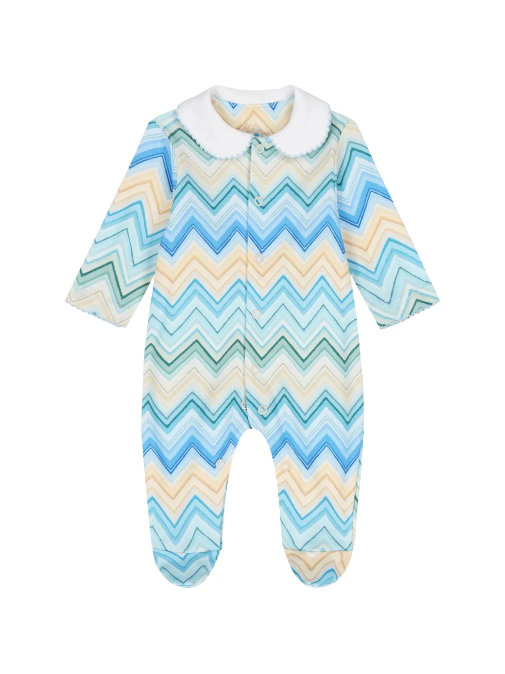 My Little Pie zig-zag babygrow - Blau