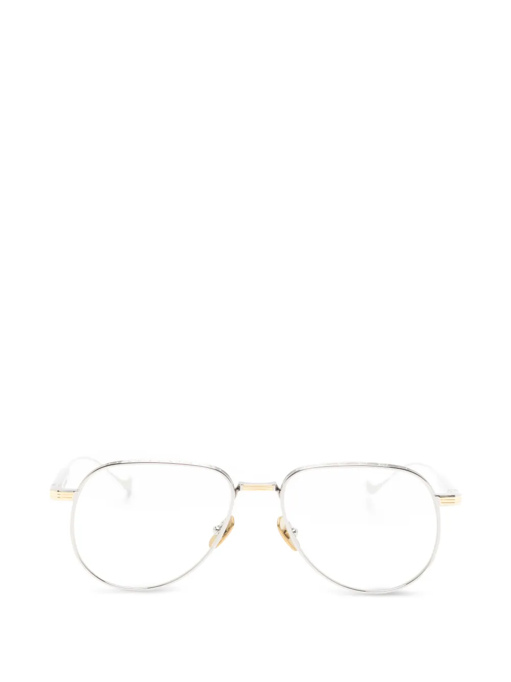 Cutler & Gross Occhiali geometrici Pembroke - Argento