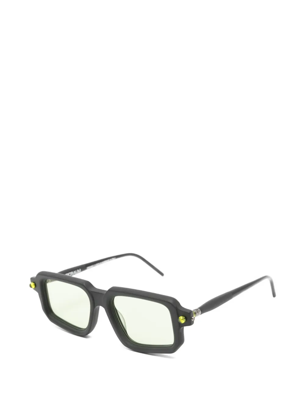 Kuboraum Maske P23 zonnebril met geometrisch montuur Zwart