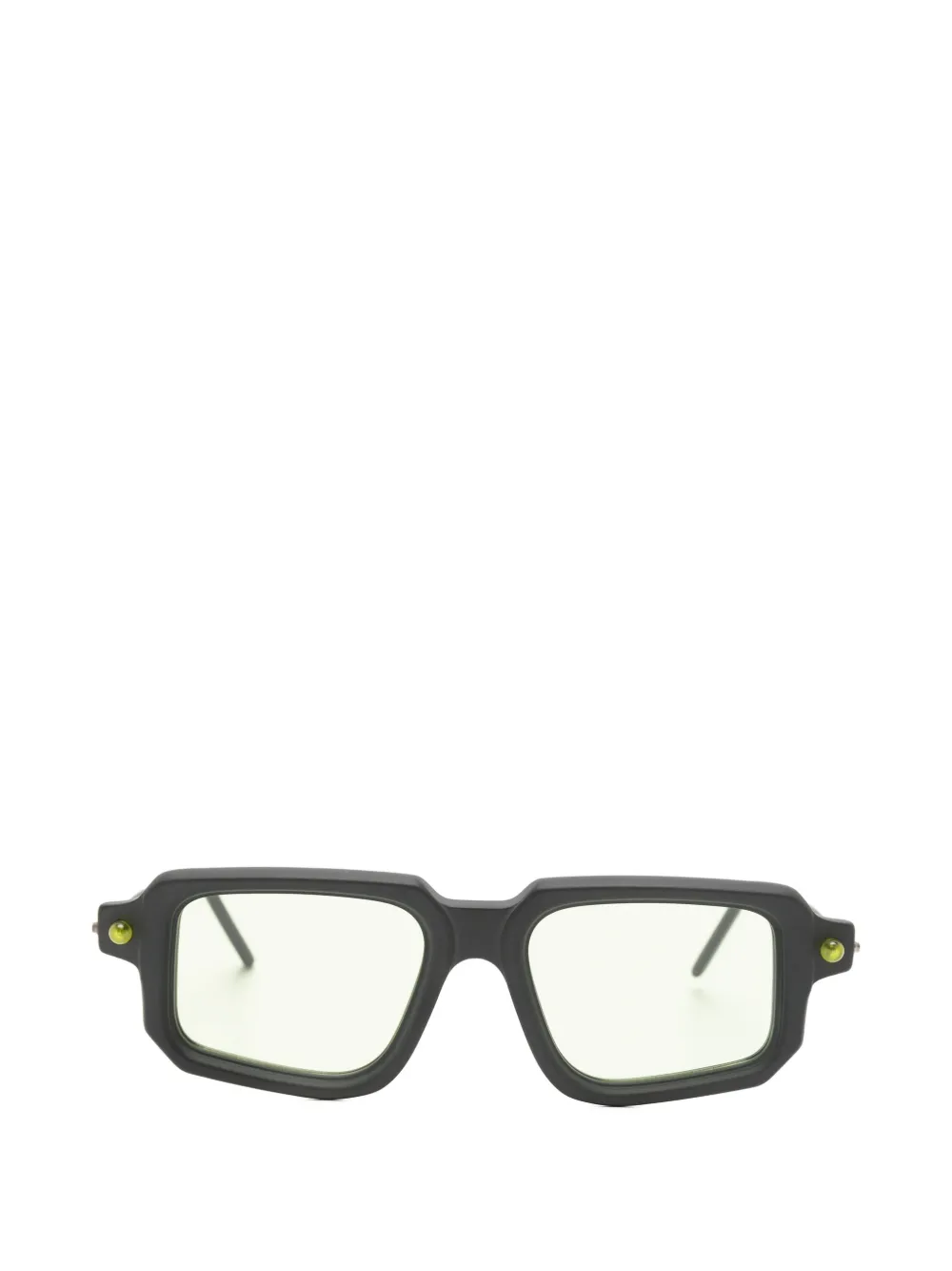 Kuboraum Maske P23 geometric-frame sunglasses - Nero