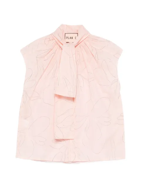 Plan C floral blouse